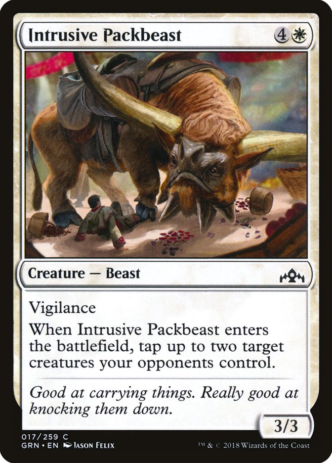 Intrusive Packbeast [Guilds of Ravnica] | Gate City Games LLC