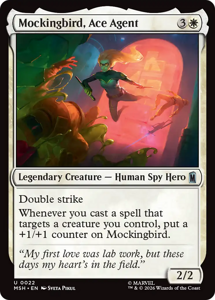 Mockingbird, Ace Agent [Marvel Super Heroes] | Gate City Games LLC