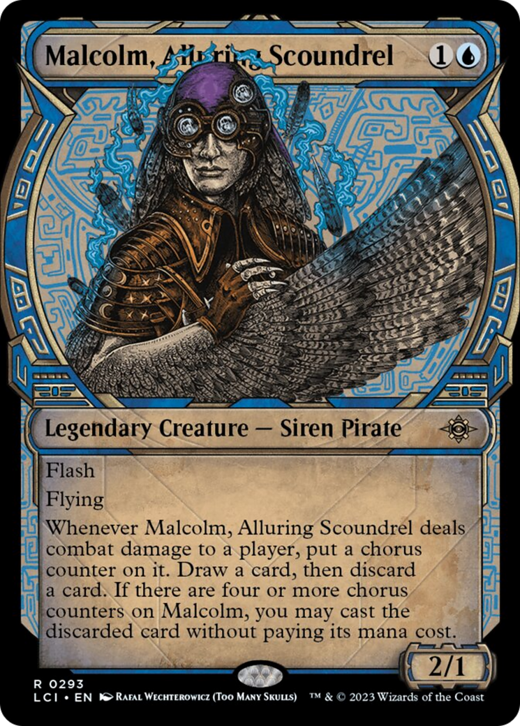 Malcolm, Alluring Scoundrel (Showcase) [The Lost Caverns of Ixalan] | Gate City Games LLC