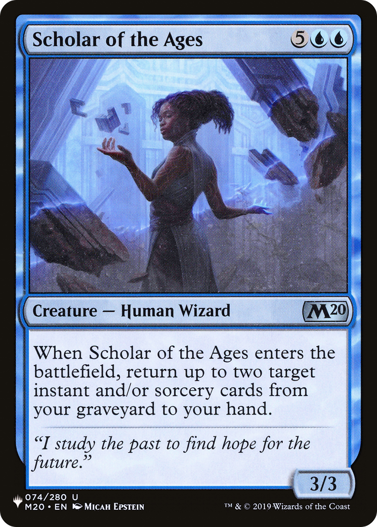 Scholar of the Ages [The List] | Gate City Games LLC