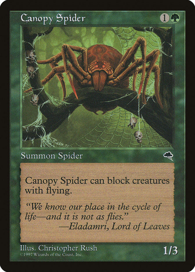 Canopy Spider [Tempest] | Gate City Games LLC