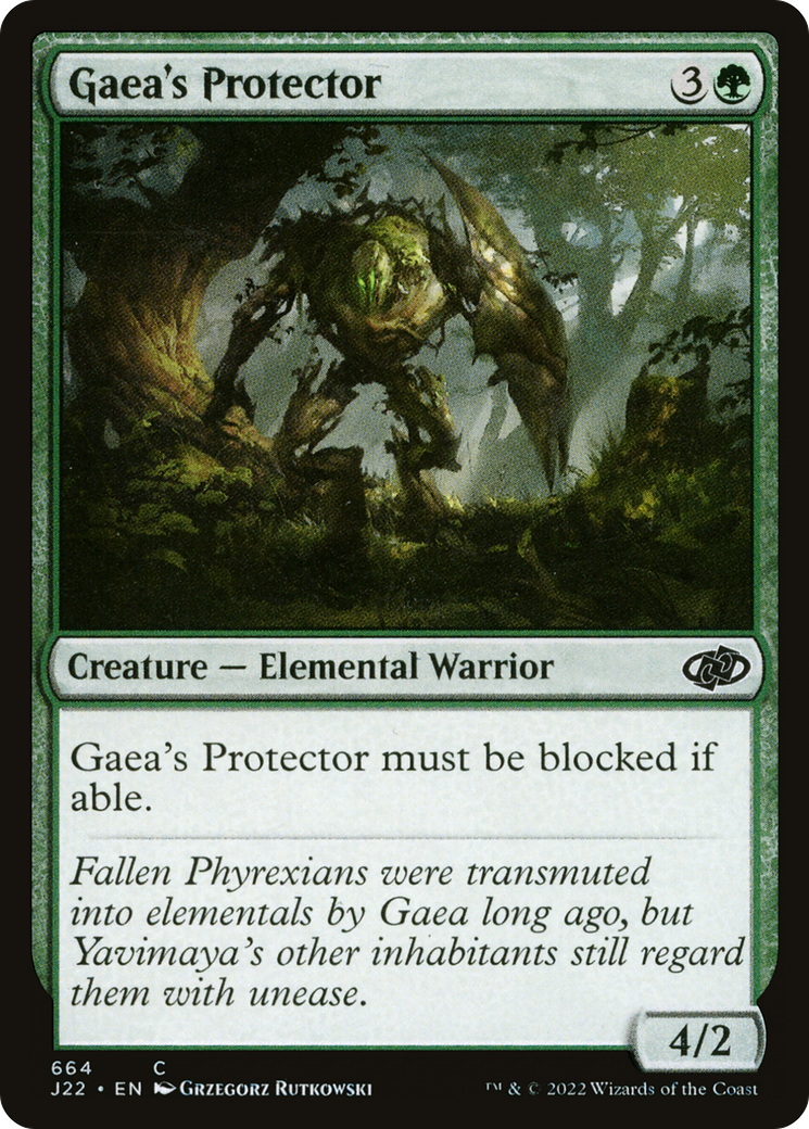 Gaea's Protector [Jumpstart 2022] | Gate City Games LLC