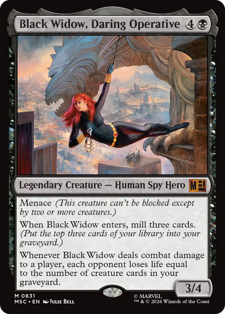 Black Widow, Daring Operative [Marvel Super Heroes Commander] | Gate City Games LLC