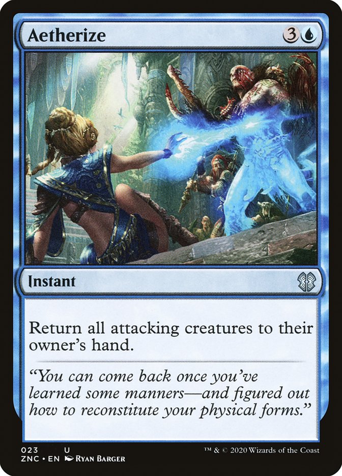 Aetherize [Zendikar Rising Commander] | Gate City Games LLC