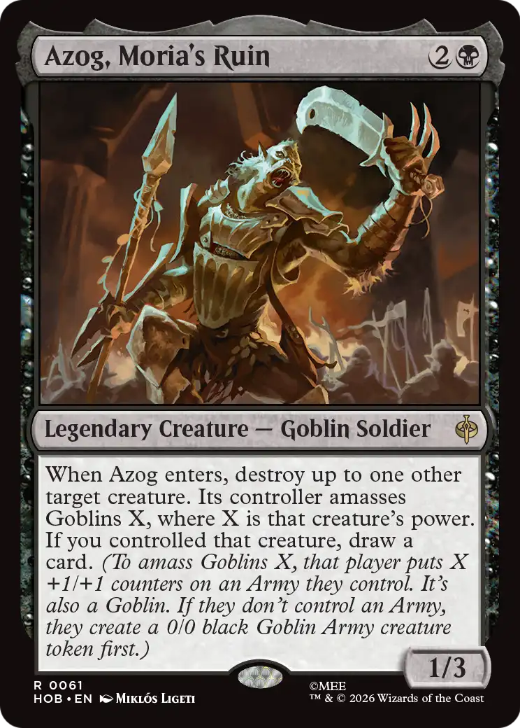 Azog, Moria's Ruin [The Hobbit] | Gate City Games LLC