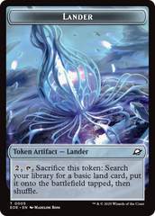 Drone // Lander (0005) Doubled-Sided Token [Edge of Eternities Tokens] | Gate City Games LLC