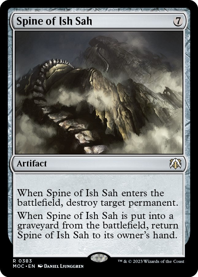 Spine of Ish Sah [March of the Machine Commander] | Gate City Games LLC