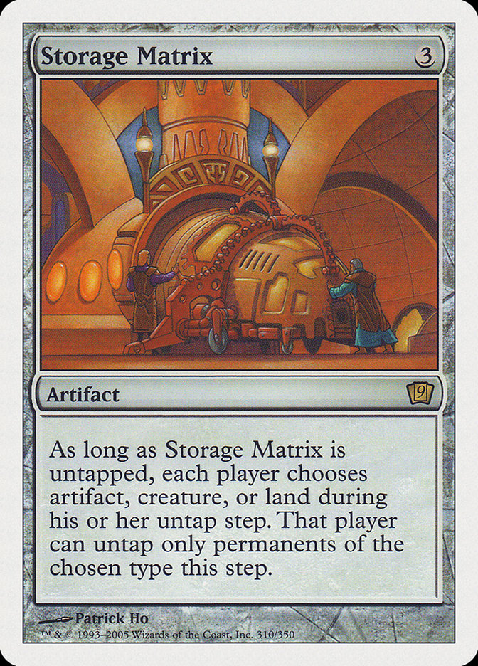 Storage Matrix [Ninth Edition] | Gate City Games LLC