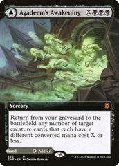 Agadeem's Awakening // Agadeem, the Undercrypt (Extended Art) [Zendikar Rising] | Gate City Games LLC