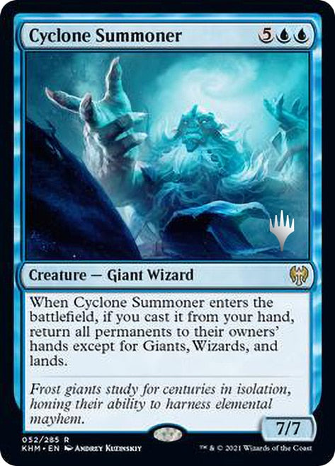 Cyclone Summoner (Promo Pack) [Kaldheim Promos] | Gate City Games LLC
