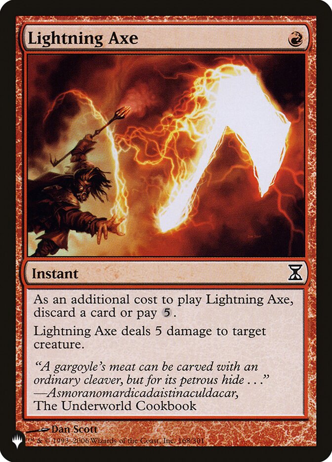 Lightning Axe [The List] | Gate City Games LLC