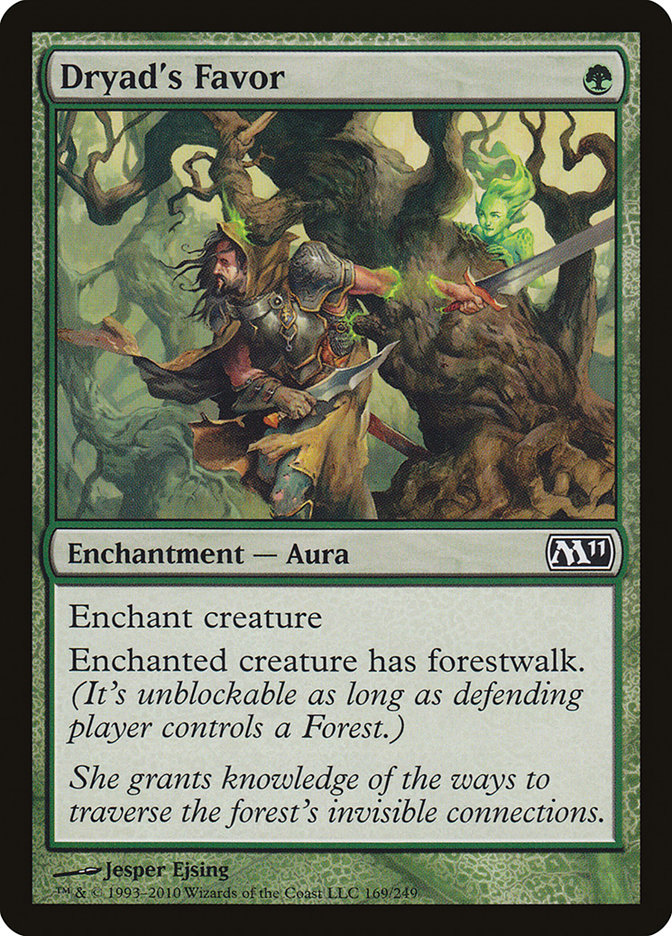 Dryad's Favor [Magic 2011] | Gate City Games LLC