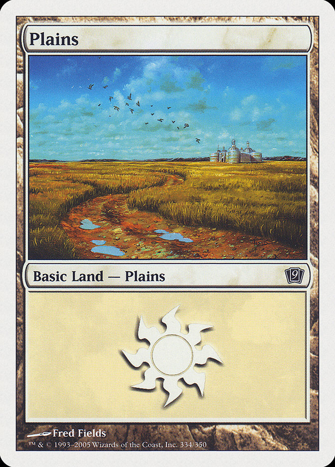 Plains (334) [Ninth Edition] | Gate City Games LLC