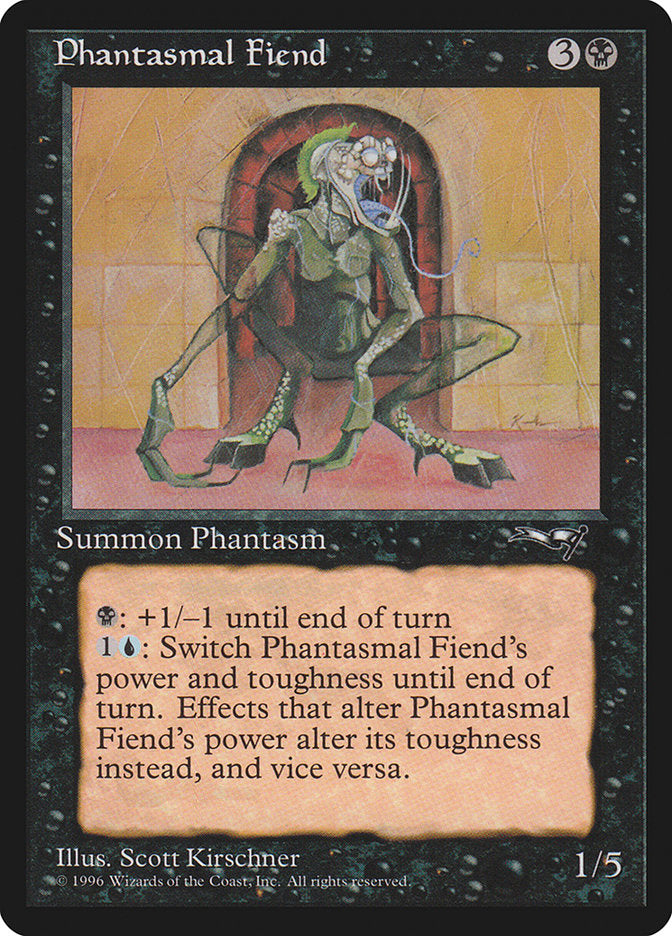 Phantasmal Fiend (Standing) [Alliances] | Gate City Games LLC
