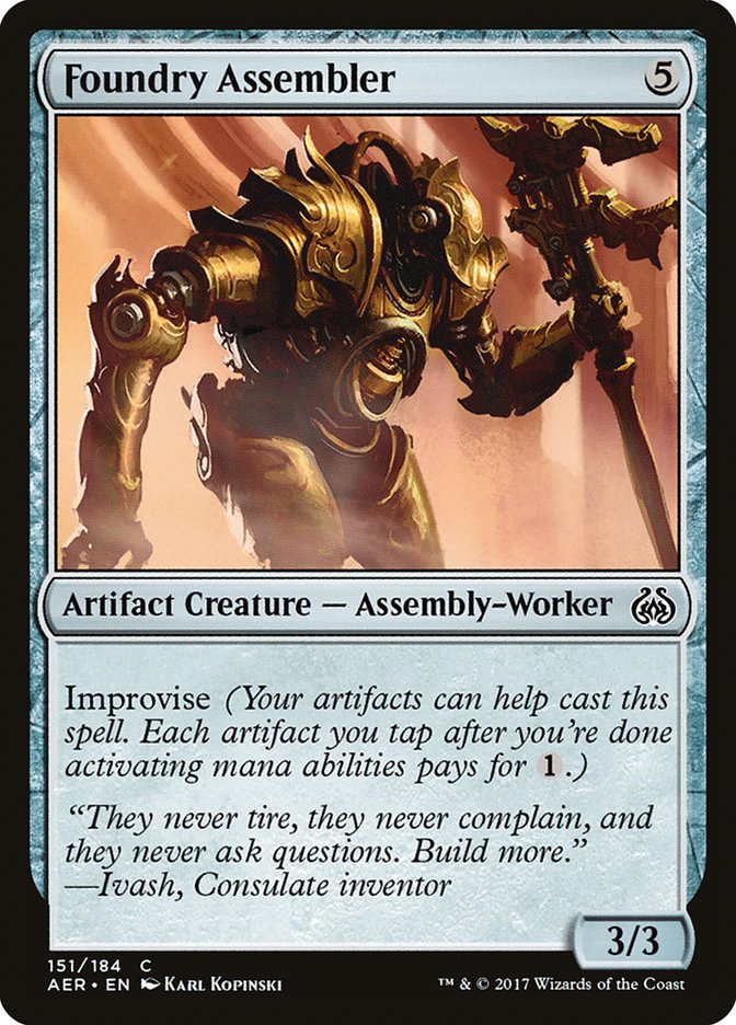 Foundry Assembler [Aether Revolt] | Gate City Games LLC