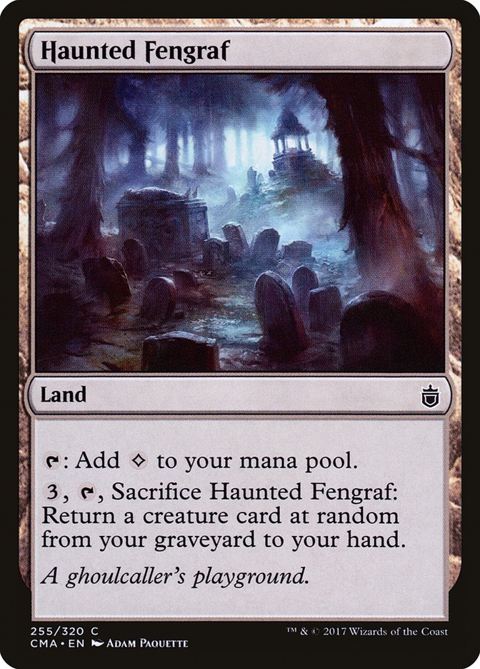 Haunted Fengraf [Commander Anthology] | Gate City Games LLC