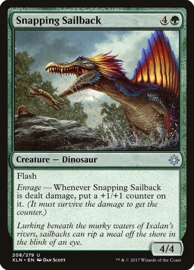 Snapping Sailback [Ixalan] | Gate City Games LLC