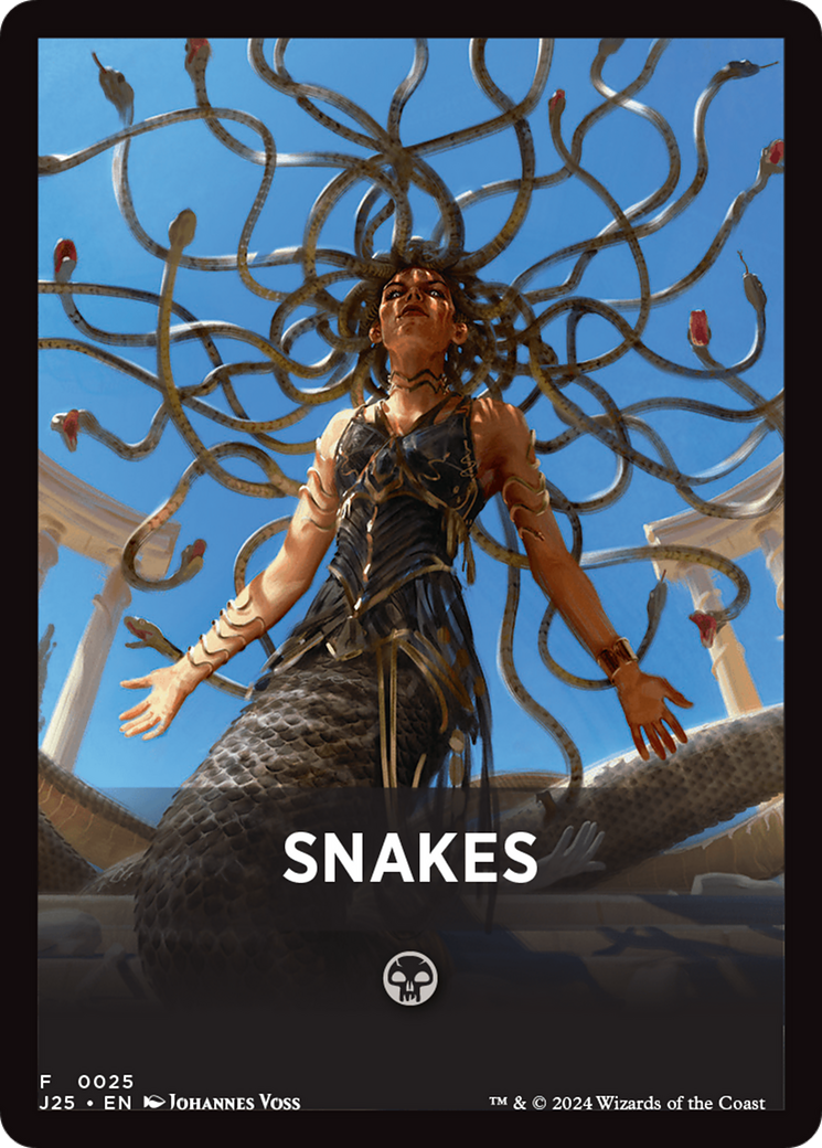 Snakes Theme Card [Foundations Jumpstart Front Cards] | Gate City Games LLC