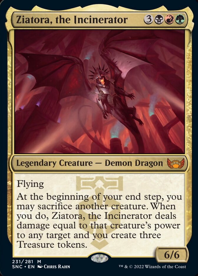 Ziatora, the Incinerator [Streets of New Capenna] | Gate City Games LLC