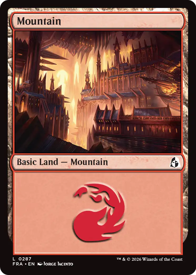 Mountain (0287) [Reality Fracture] | Gate City Games LLC