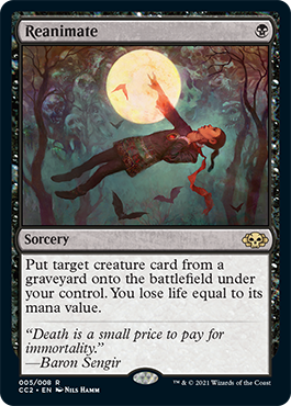 Reanimate [Commander Collection: Black] | Gate City Games LLC