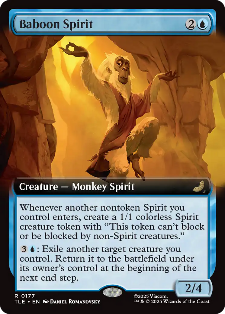 Baboon Spirit (Extended Art) [Avatar: The Last Airbender: Eternal-Legal] | Gate City Games LLC