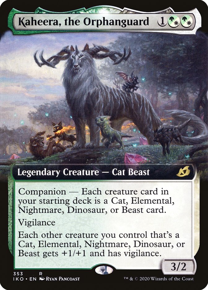 Kaheera, the Orphanguard (Extended Art) [Ikoria: Lair of Behemoths] | Gate City Games LLC