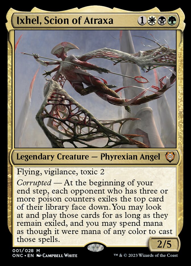 Ixhel, Scion of Atraxa [Phyrexia: All Will Be One Commander] | Gate City Games LLC