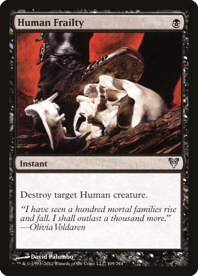 Human Frailty [Avacyn Restored] | Gate City Games LLC