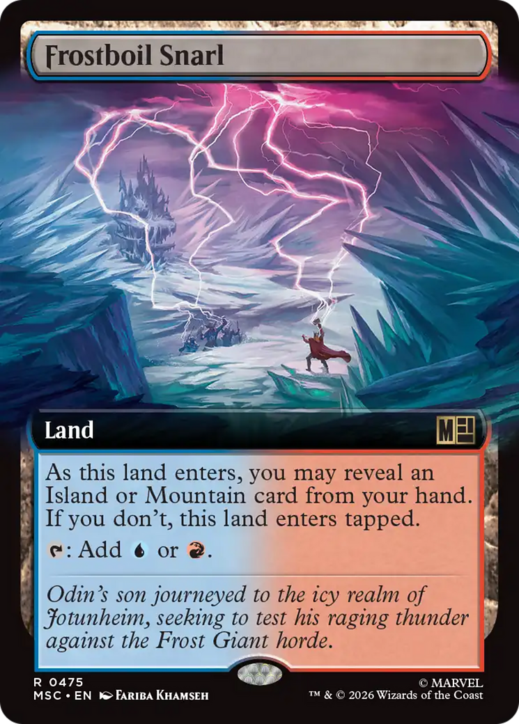 Frostboil Snarl (Extended Art) [Marvel Super Heroes Commander] | Gate City Games LLC