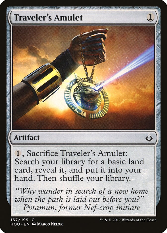 Traveler's Amulet [Hour of Devastation] | Gate City Games LLC