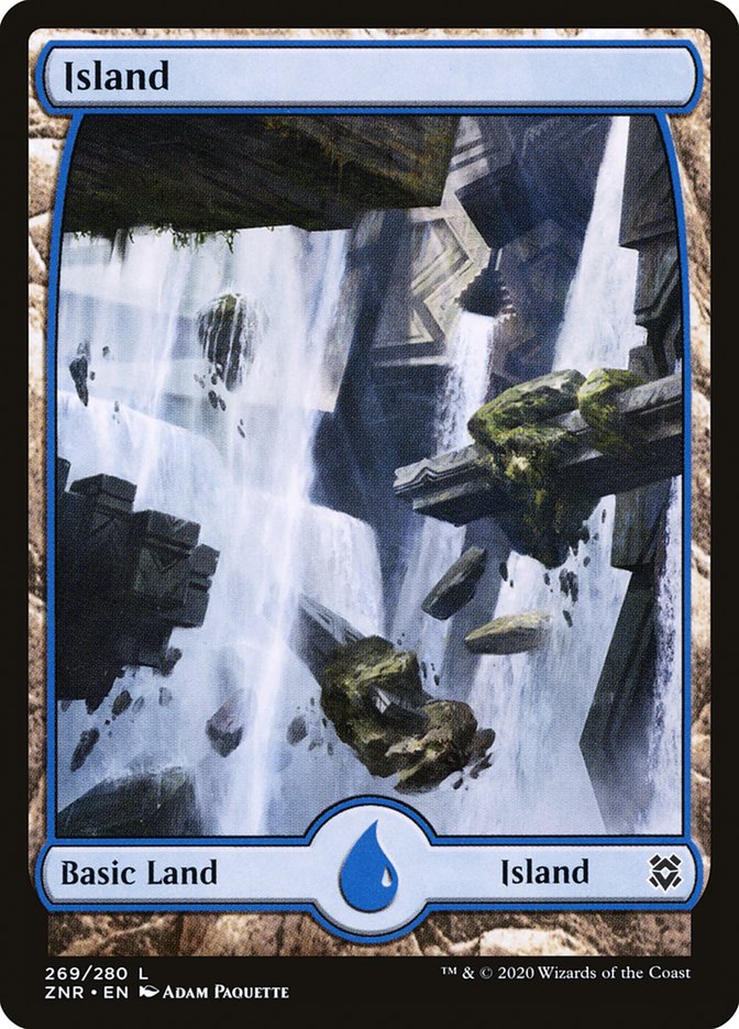 Island (269) [Zendikar Rising] | Gate City Games LLC