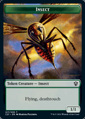 Beast (011) // Insect Double-Sided Token [Commander 2021 Tokens] | Gate City Games LLC