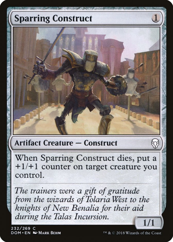 Sparring Construct [Dominaria] | Gate City Games LLC