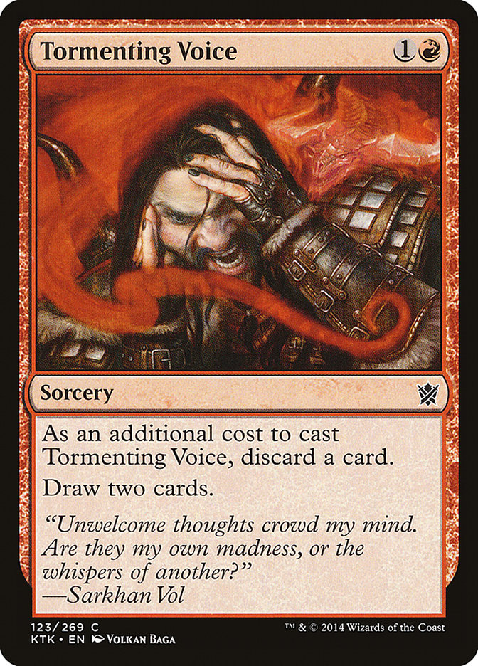 Tormenting Voice [Khans of Tarkir] | Gate City Games LLC