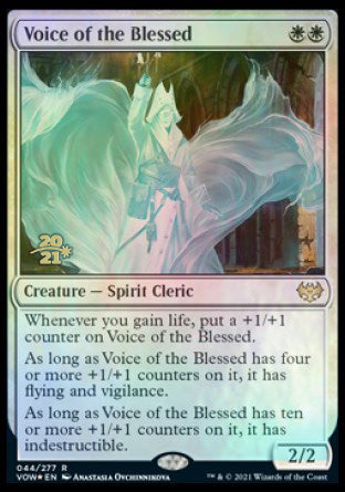 Voice of the Blessed [Innistrad: Crimson Vow Prerelease Promos] | Gate City Games LLC