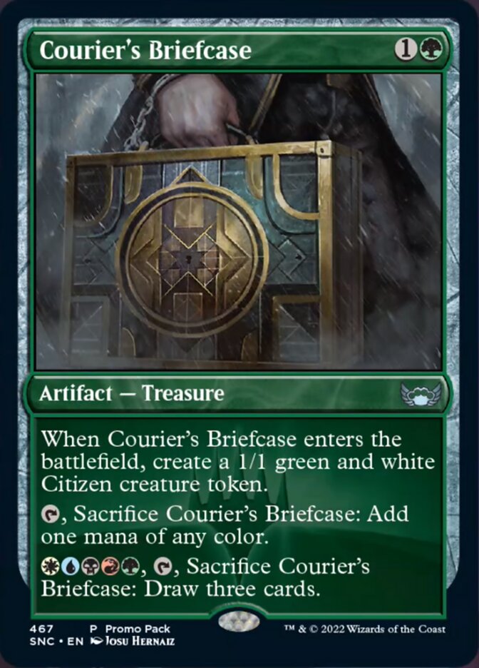 Courier's Briefcase (Promo Pack) [Streets of New Capenna] | Gate City Games LLC