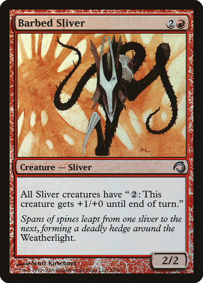 Barbed Sliver [Premium Deck Series: Slivers] | Gate City Games LLC