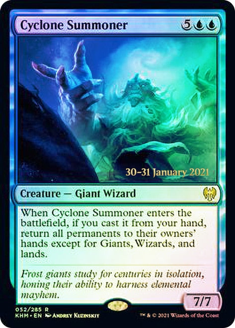 Cyclone Summoner [Kaldheim Prerelease Promos] | Gate City Games LLC