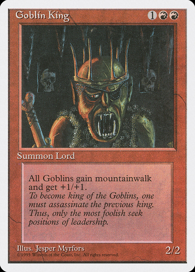 Goblin King [Fourth Edition] | Gate City Games LLC