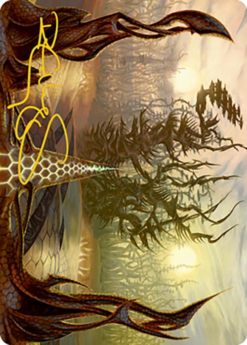 Thornglint Bridge Art Card (Gold-Stamped Signature) [Modern Horizons 2 Art Series] | Gate City Games LLC