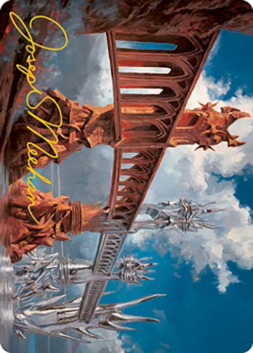 Silverbluff Bridge Art Card (Gold-Stamped Signature) [Modern Horizons 2 Art Series] | Gate City Games LLC