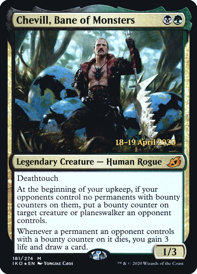 Chevill, Bane of Monsters [Ikoria: Lair of Behemoths Prerelease Promos] | Gate City Games LLC