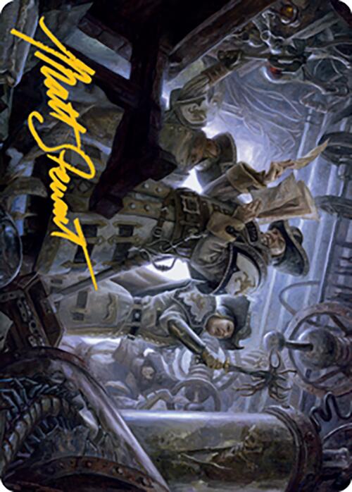 Search the Premises Art Card (Gold-Stamped Signature) [Modern Horizons 2 Art Series] | Gate City Games LLC