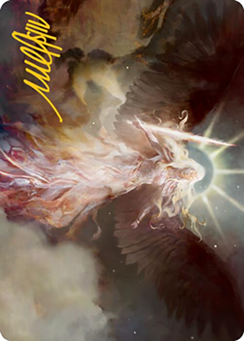 Serra's Emissary Art Card (Gold-Stamped Signature) [Modern Horizons 2 Art Series] | Gate City Games LLC