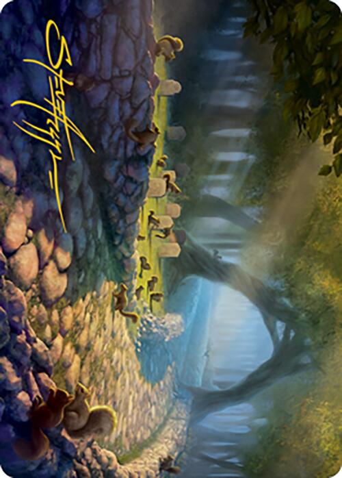 Squirrel Sanctuary Art Card (Gold-Stamped Signature) [Modern Horizons 2 Art Series] | Gate City Games LLC