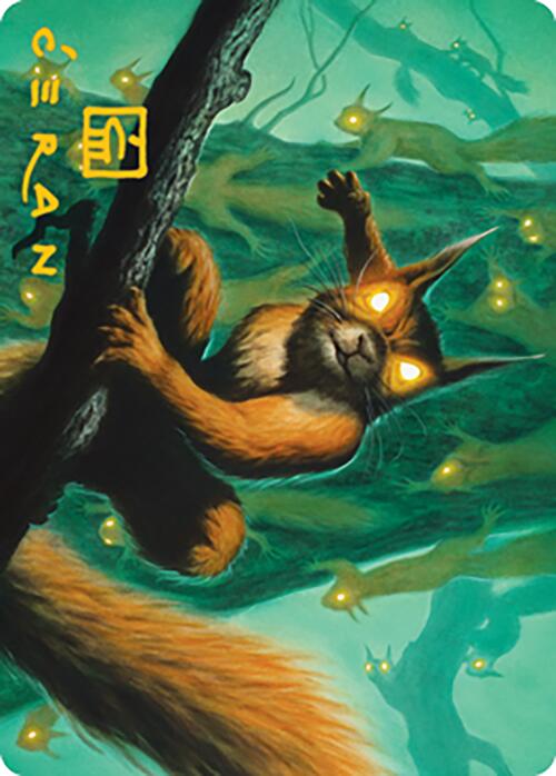 Chatterstorm Art Card (Gold-Stamped Signature) [Modern Horizons 2 Art Series] | Gate City Games LLC