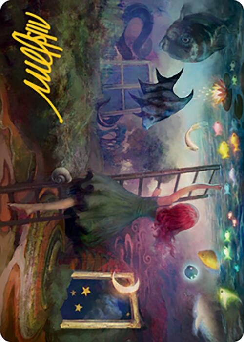 Lucid Dreams Art Card (Gold-Stamped Signature) [Modern Horizons 2 Art Series] | Gate City Games LLC