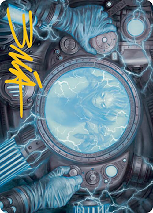 Recalibrate Art Card (Gold-Stamped Signature) [Modern Horizons 2 Art Series] | Gate City Games LLC