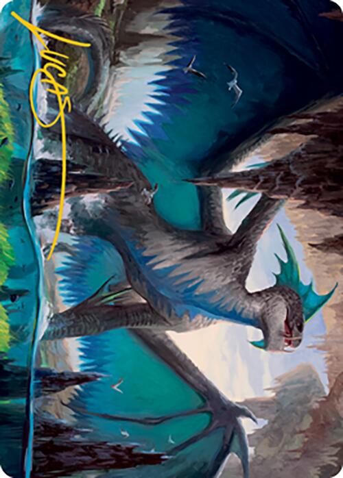 Murktide Regent Art Card (Gold-Stamped Signature) [Modern Horizons 2 Art Series] | Gate City Games LLC